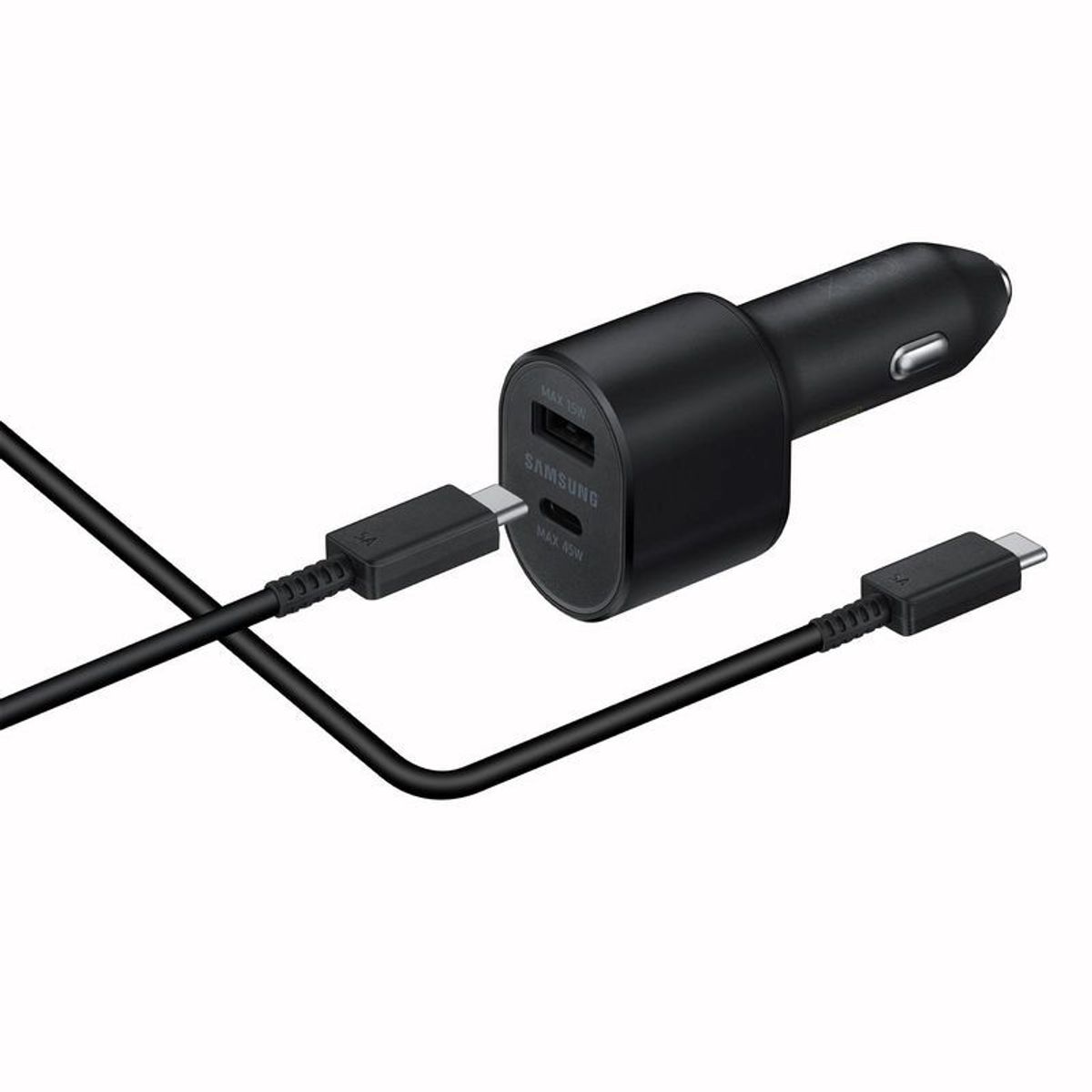 SAMSUNG - Cargador Auto 45W Samsung Súper Fast Charging 2.0 Negro
