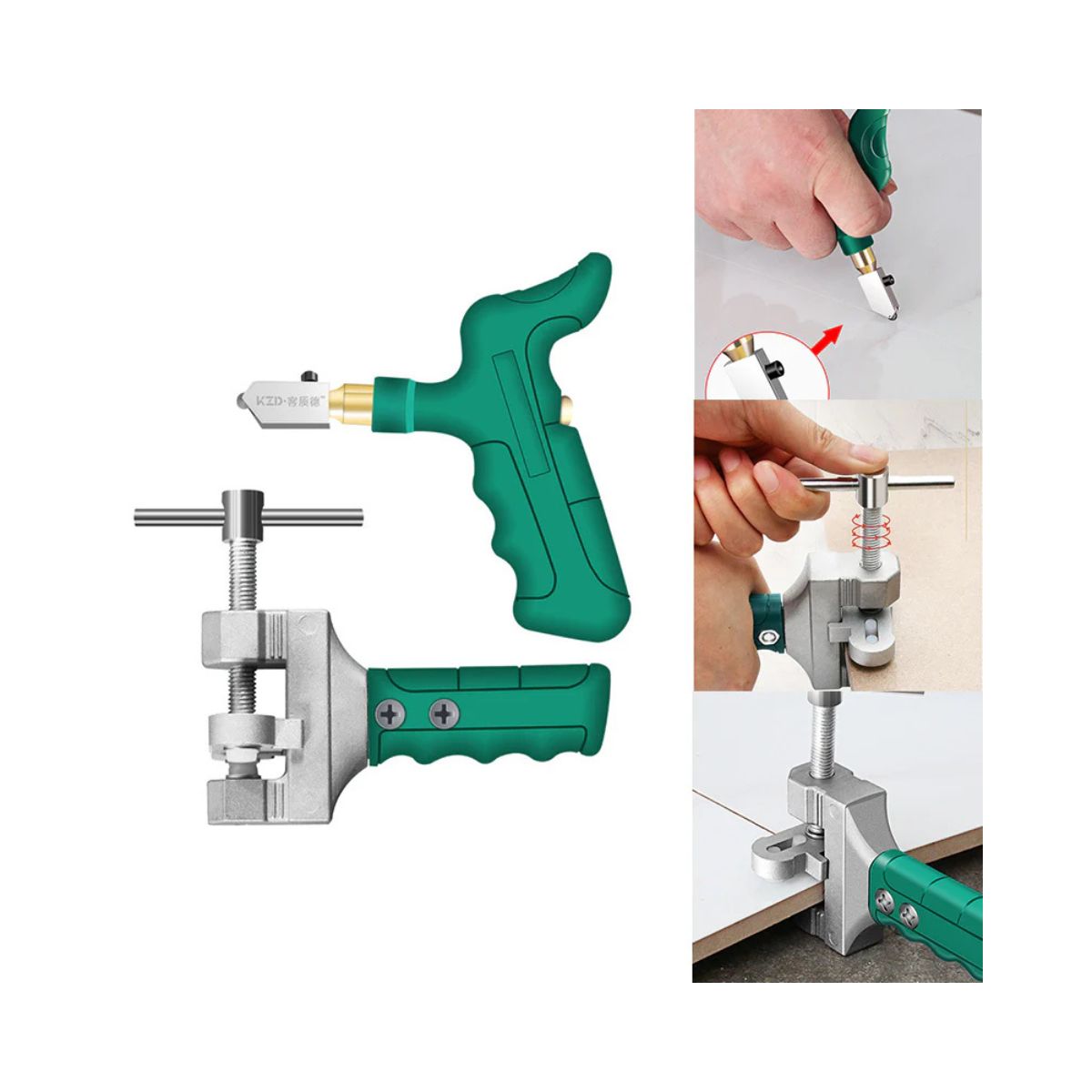 GENERICO - Cortador de Vidrio y Cerámica Multifuncional Preciso y Duradero