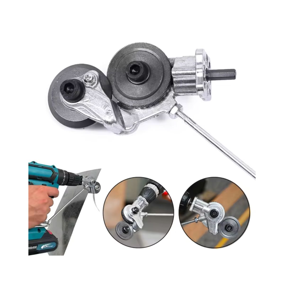 GENERICO - Cortador Automático Eléctrico de Calamina Potente y Eficiente