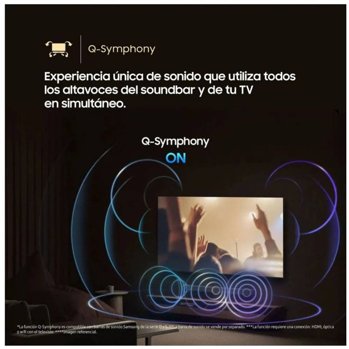 SAMSUNG - Televisor Samsung Smart TV 65 QLED 4K UHD QN65Q7FAAGXPE