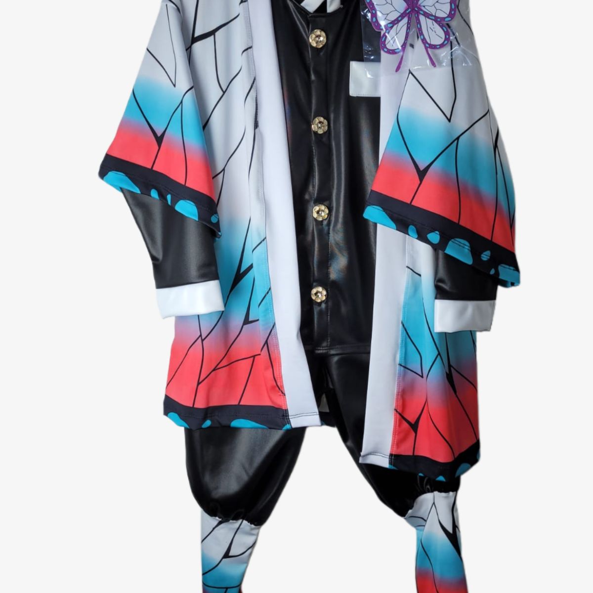 GENERICO - DISFRAZ HALLOWEEN SHINOBU DEMON SLAYER PARA NIÑOS