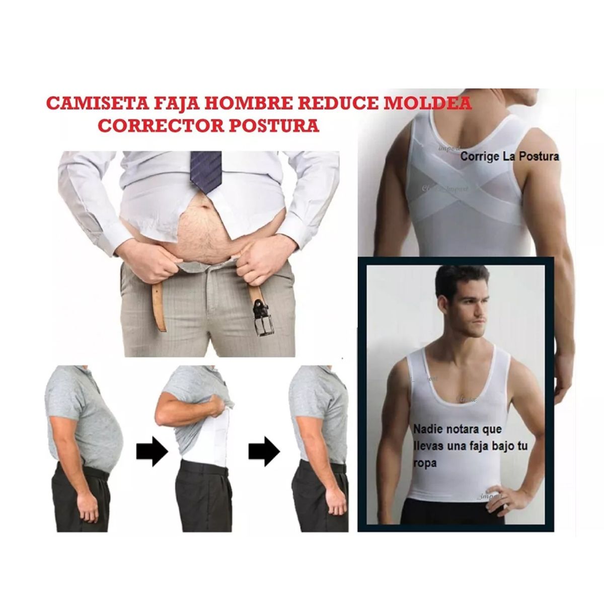 HOLGU - FAJA ALTA COMPRESION ELIMINA TETILLAS Y REDUCTORA DE ABDOMEN