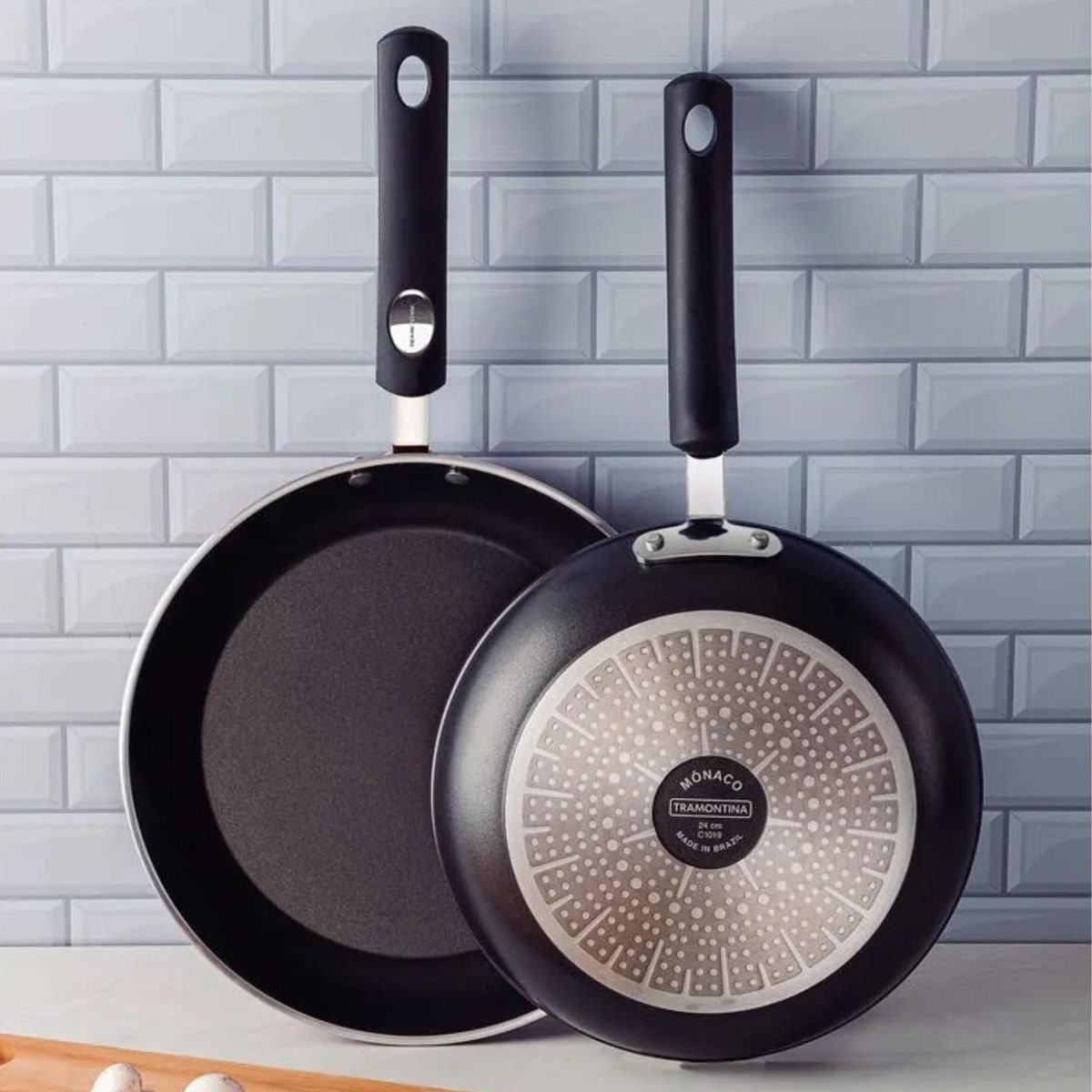 TRAMONTINA - Sartén 26 Cm Monaco Induction Negro - Tramontina