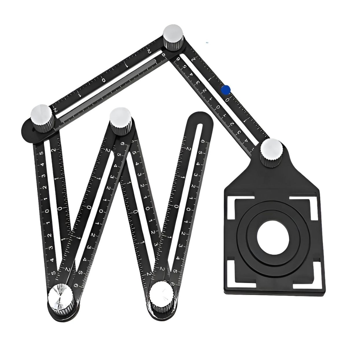 GENERICO - Regla Plegable Ajustable de 6 piezas Wadfow