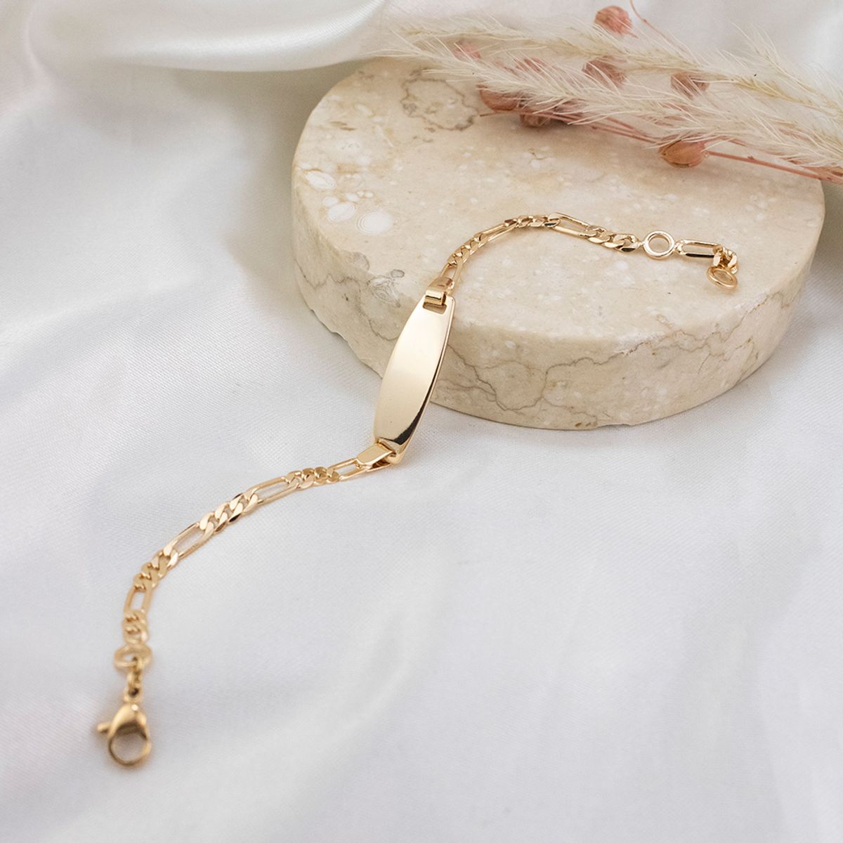 CLEO JOYAS & ACCESORIOS - Esclava Rose con Dije Plano