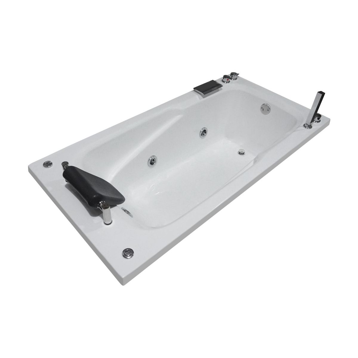 GENERICO - TINA HIDROMASAJE MAGIA BUILDER 150X75 CM