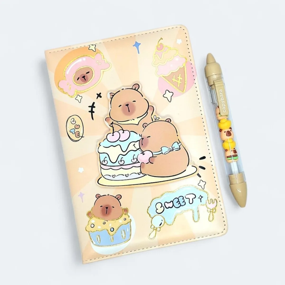 GENERICO - Set de agenda Capibara