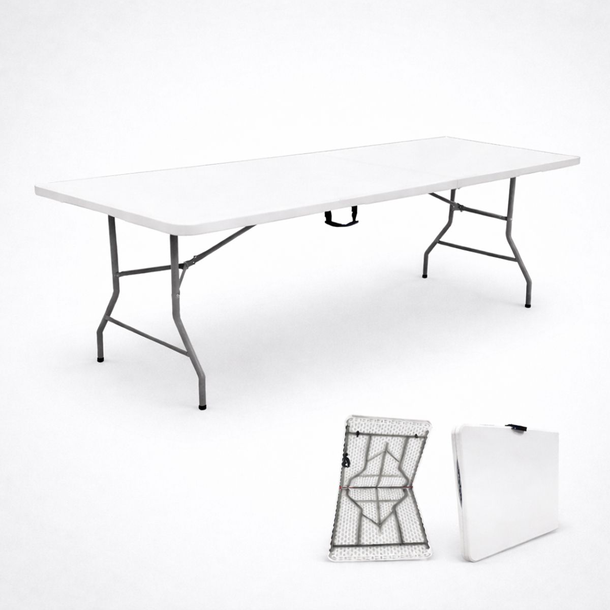 ATLETIS - Mesa Plegable Rectangular 180x74x70 cm