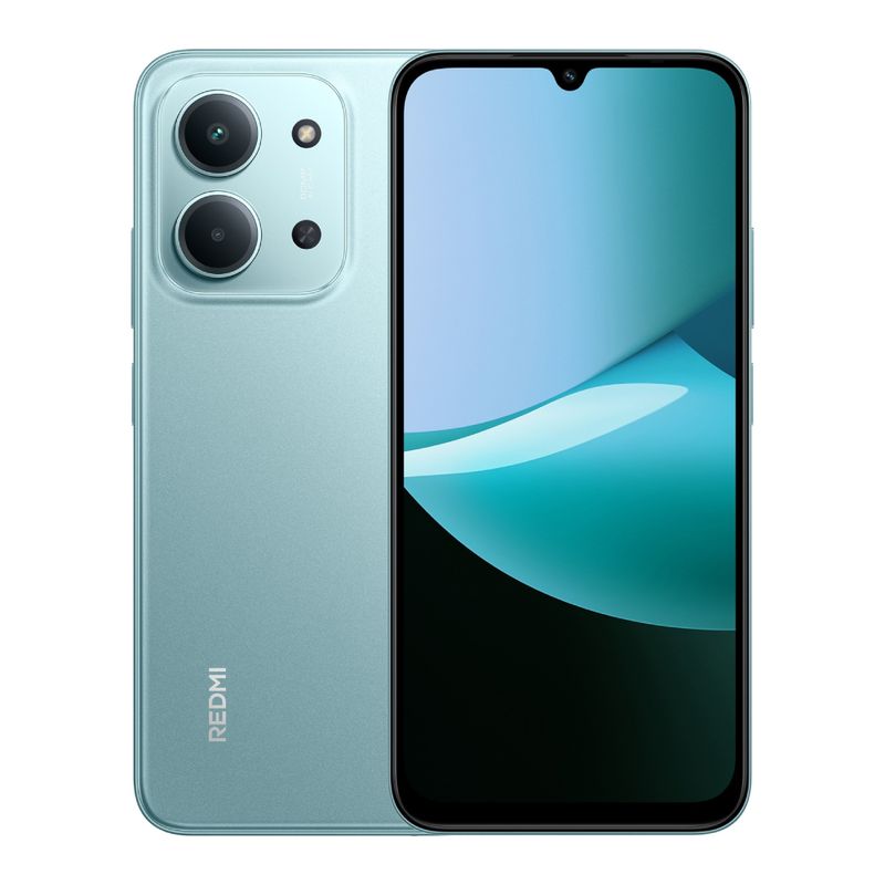 XIAOMI - CELULAR REDMI 15C 4GB RAM 128GB ROM COLOR VERDE MENTA