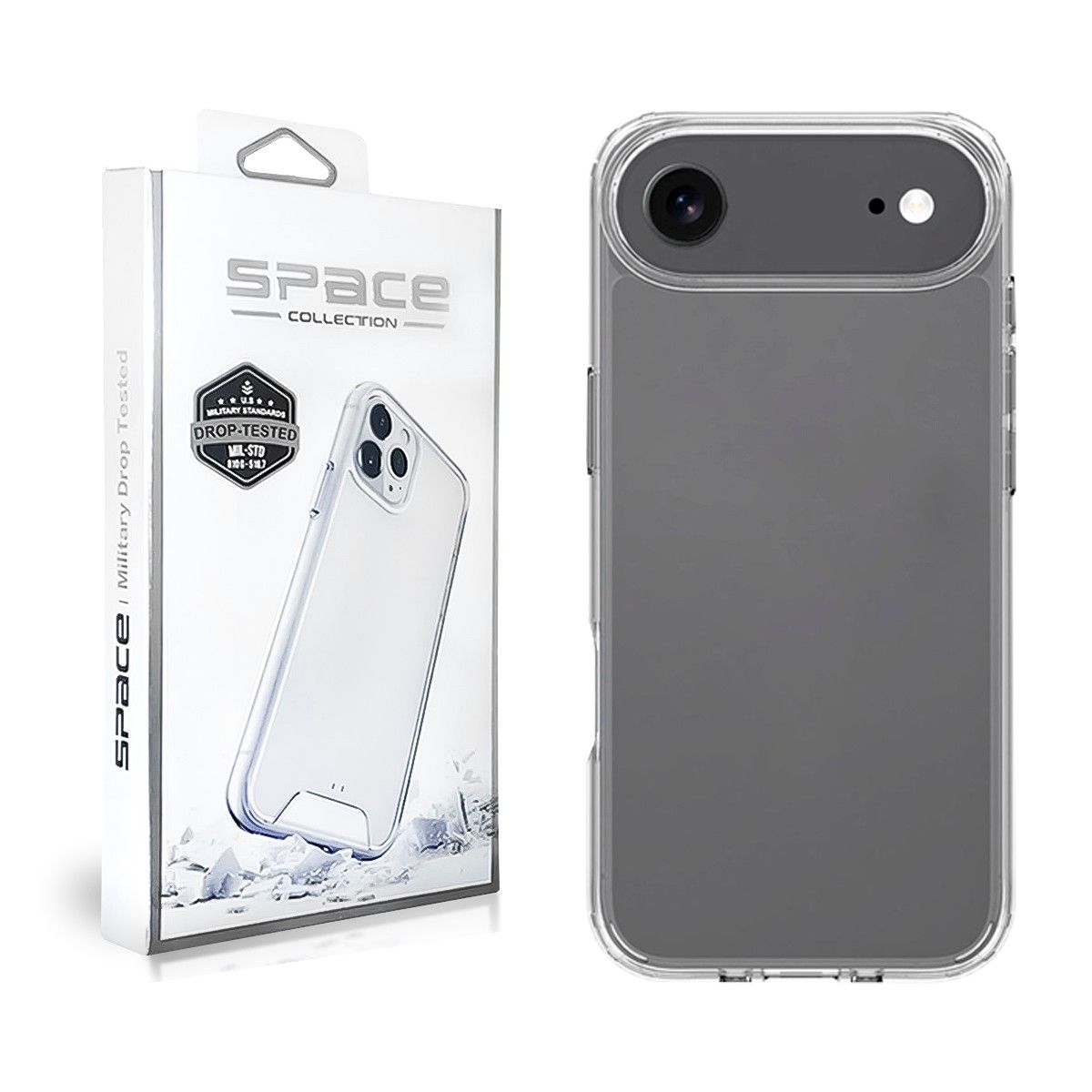 GENERICO - CASE SPACE PARA IPHONE 17 Air  -  TRANSPARENTE