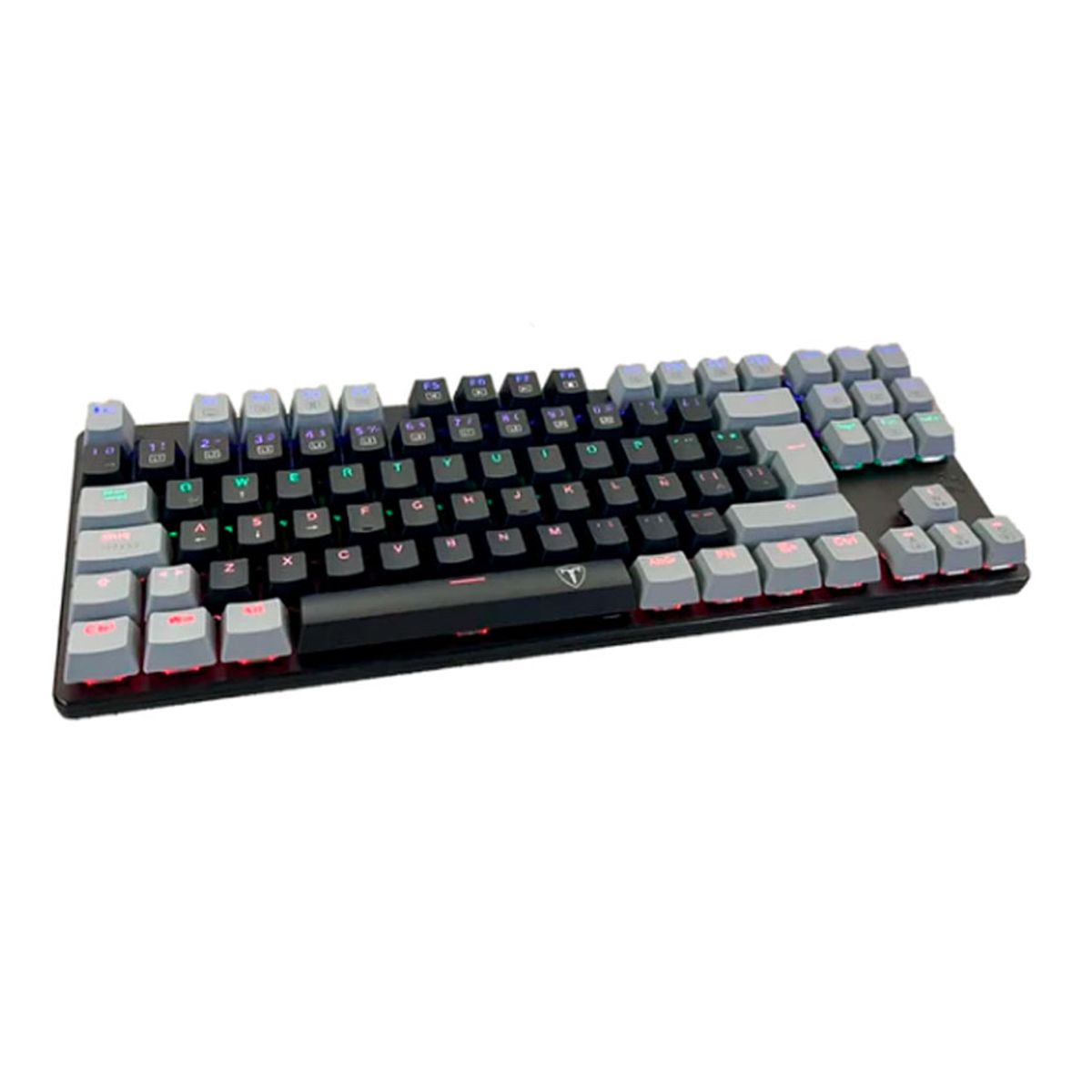 T-DAGGER - Teclado Mecánico Rainbow T-Dagger BORA T-TGK313 BlackGrey Red Switch