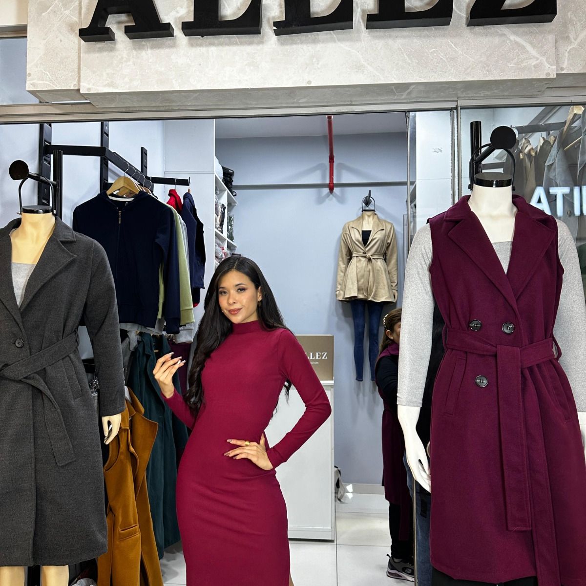 ALLEZ COLLECTION - VESTIDO ZULLY CASUAL MANGA LARGA