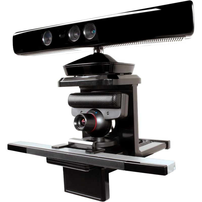 DREAMGEAR - Soporte ajustable Kinect Camara Move Ps3 Xbox Nintendo Wii Playstation