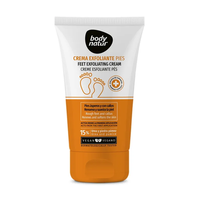 BODY NATUR - CREMA EXFOLIANTE PARA PIES 100 ml