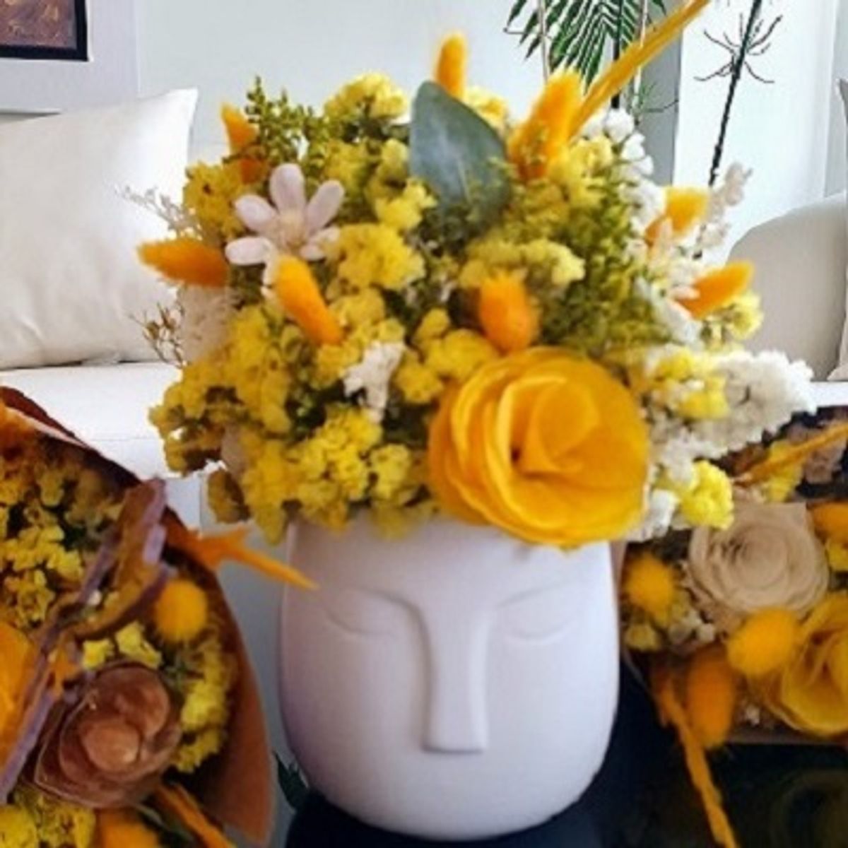 CHAPA ESA FLOR - Arreglo Mi niña bonita flores amarillas