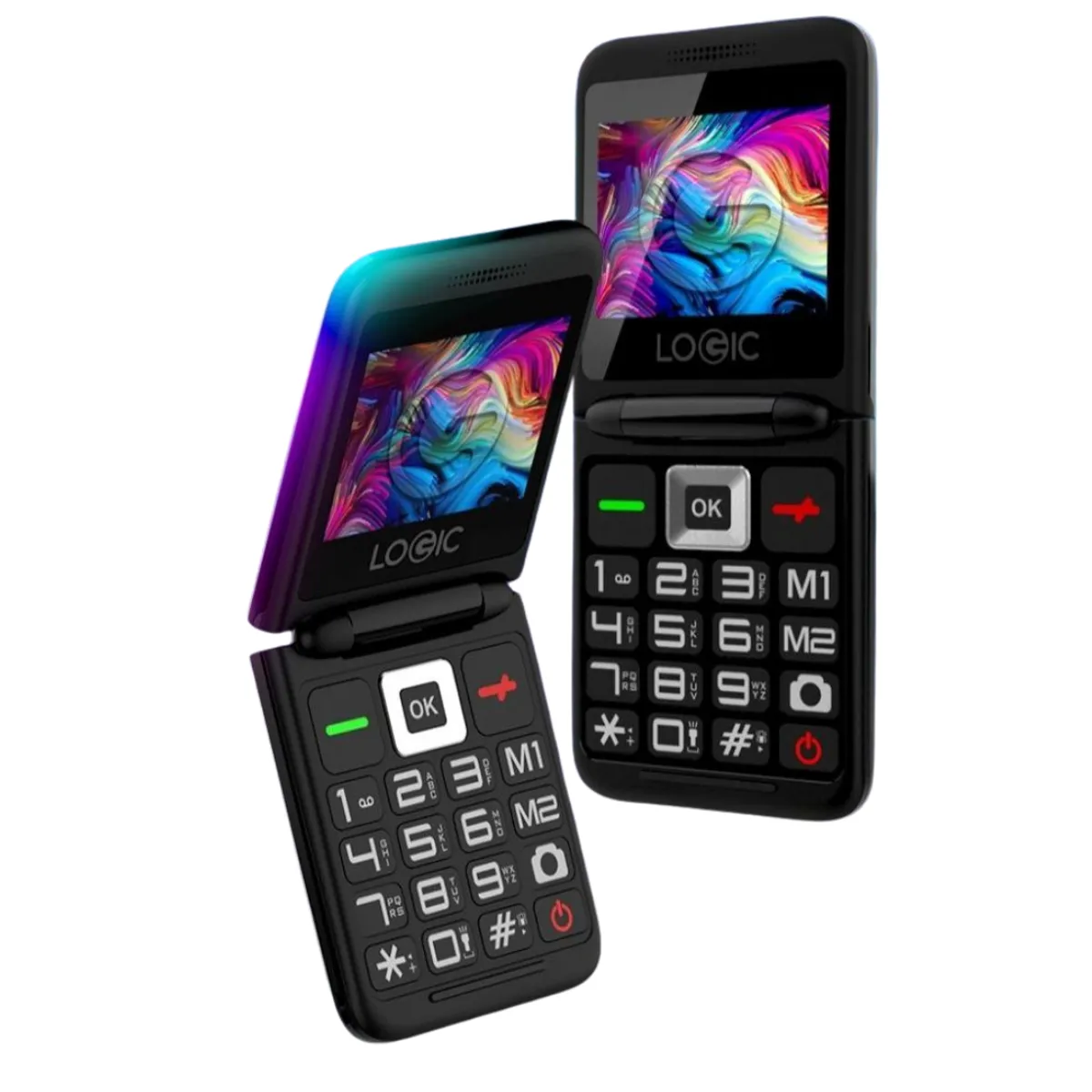 LOGIC - Celular Plegable 180° Logic ZL3 4G