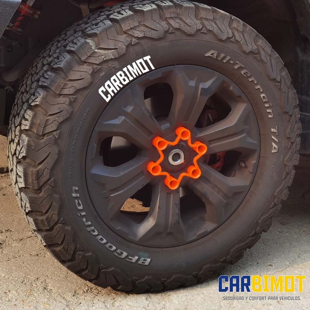 GENERICO - seguro tuerca de bloqueo antirrobo para llantas