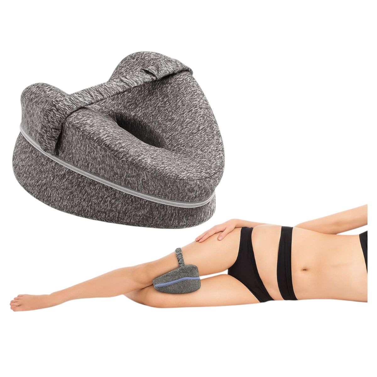 GENERICO - Almohada Ergonómica de Piernas y Rodilla para dormir de Lado