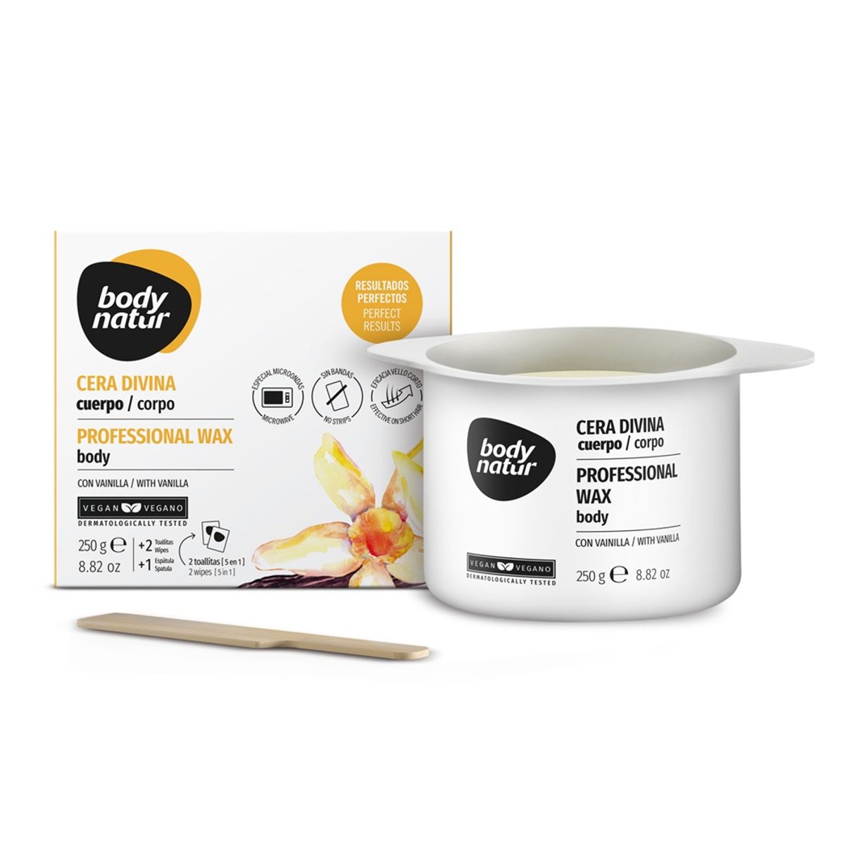 BODY NATUR - CERA CORPORAL VAINILLA 250 gr