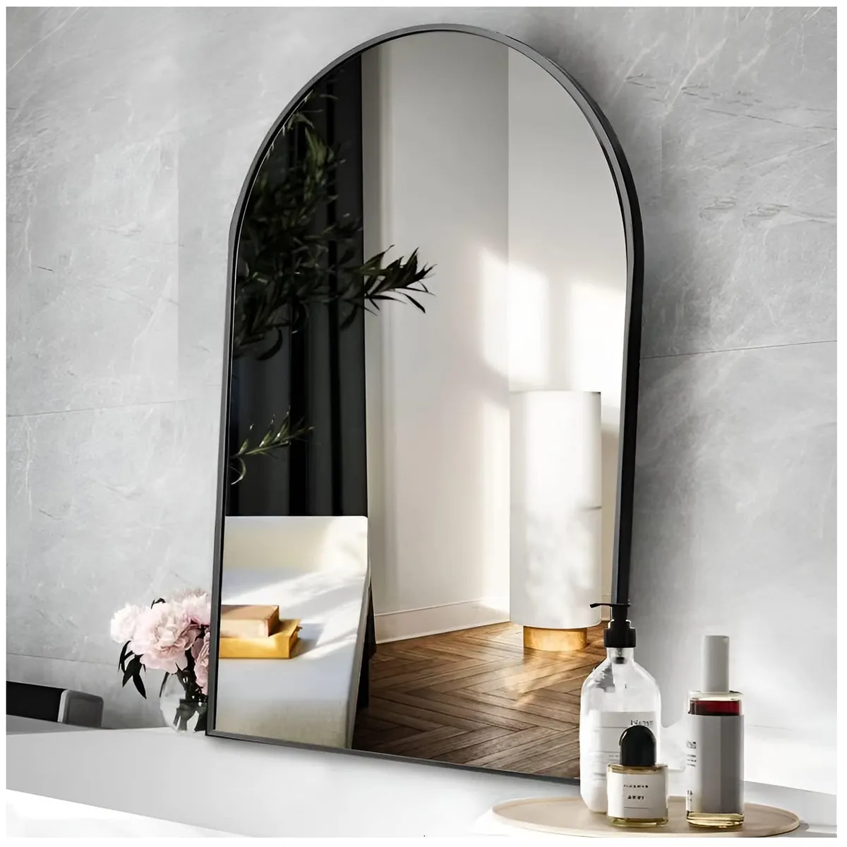 GENERICO - Espejo decorativo arco 90x60 cm