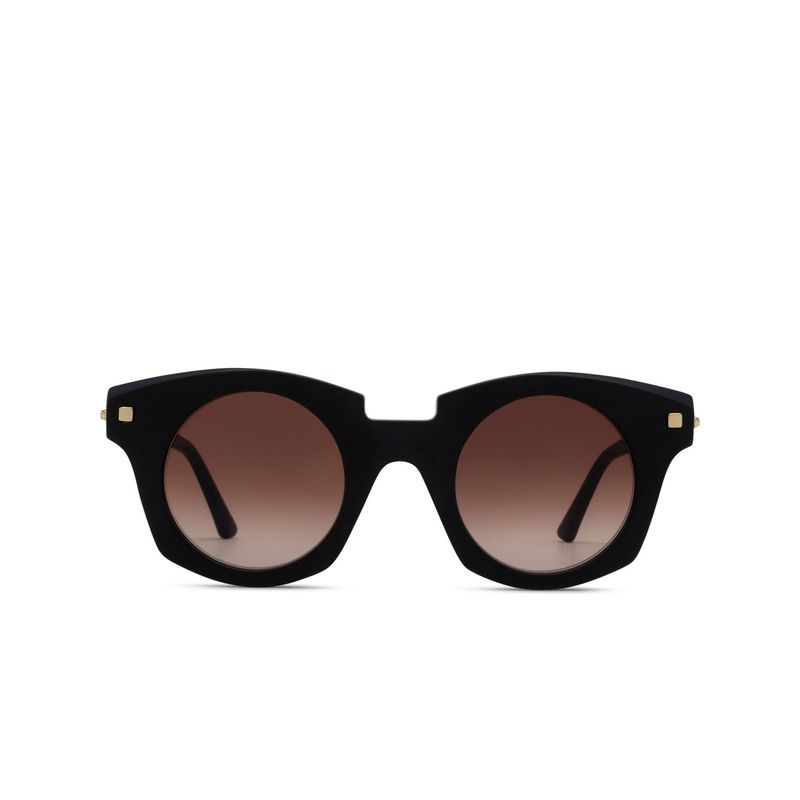 KUBORAUM - Lentes de Sol Kuboraum Maske J6 Negro con Blanco Handmade Italy