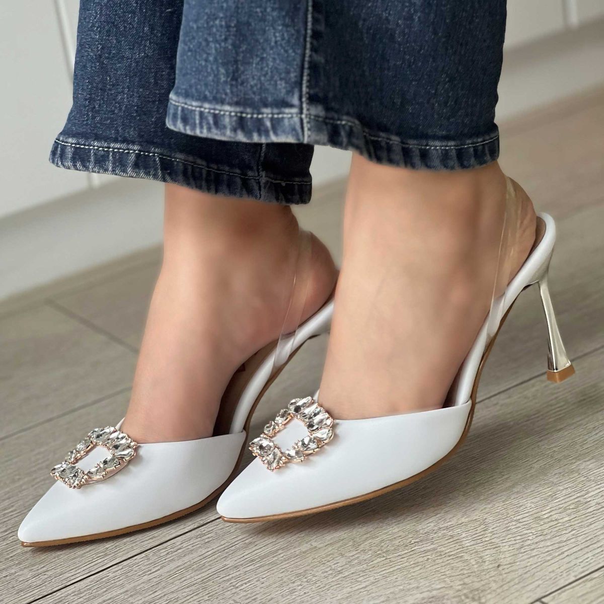 GENERICO - TACOS BLANCO FEWI PARA MUJER TENDENCIA