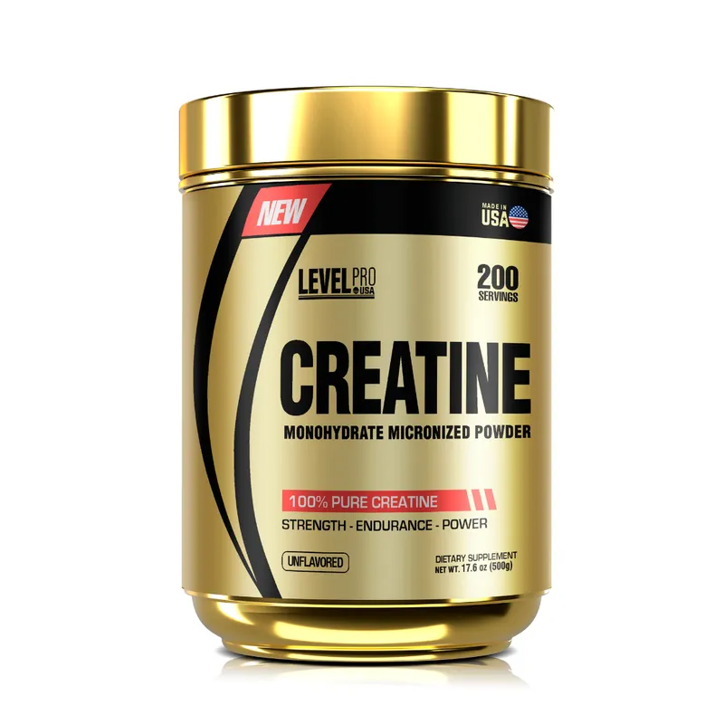 LEVEL PRO - Creatina Level Pro 500 g - Creatina Monohidratada / Micronizada