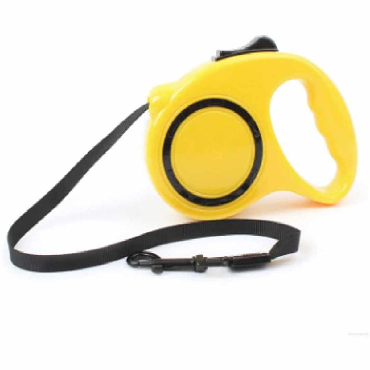 Correa Retráctil Automática para Mascotas 5 metros Amarillo, marca GENERICO - Foto Principal