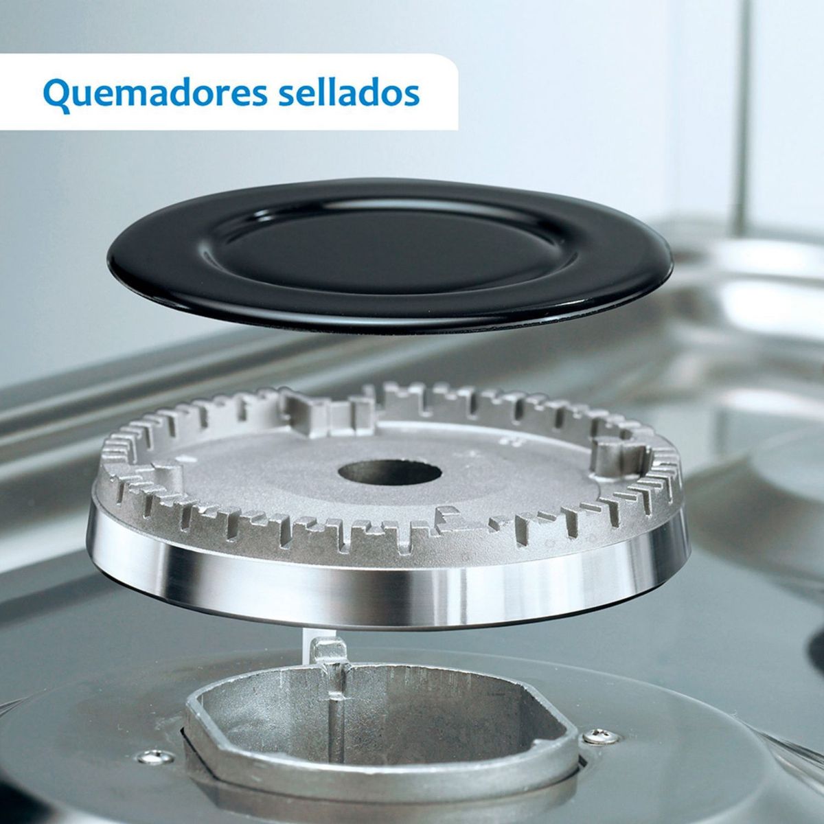 COLDEX - Cocina 4 hornillas CX511 Inox
