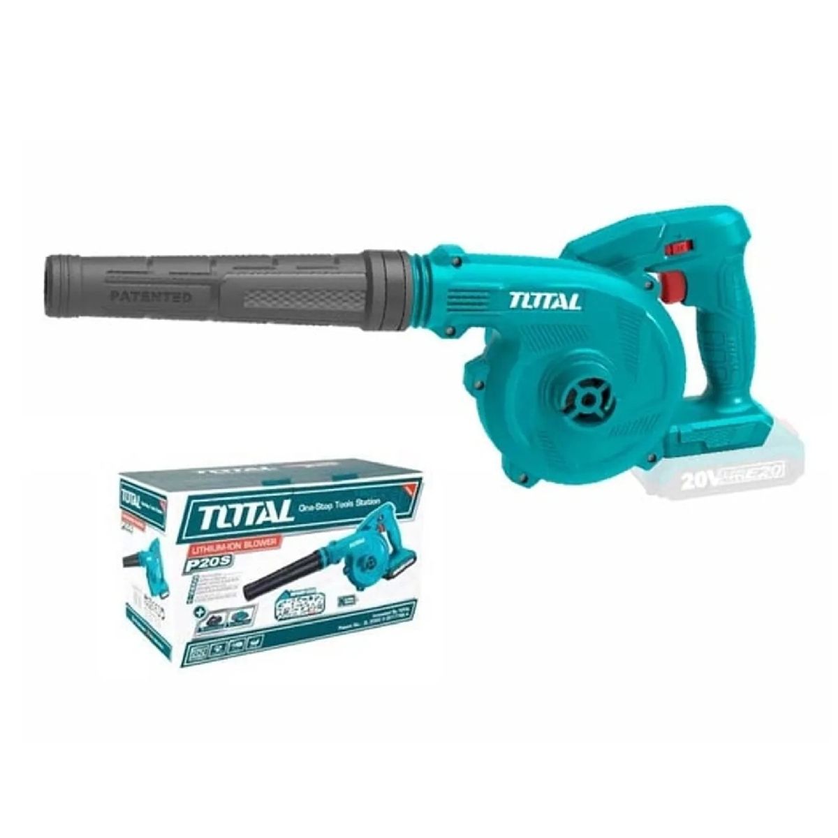 TOTAL TOOLS - SOPLADOR ASPIRADORA DE AIRE INALÁMBRICA 20V TOTAL TABLI20028