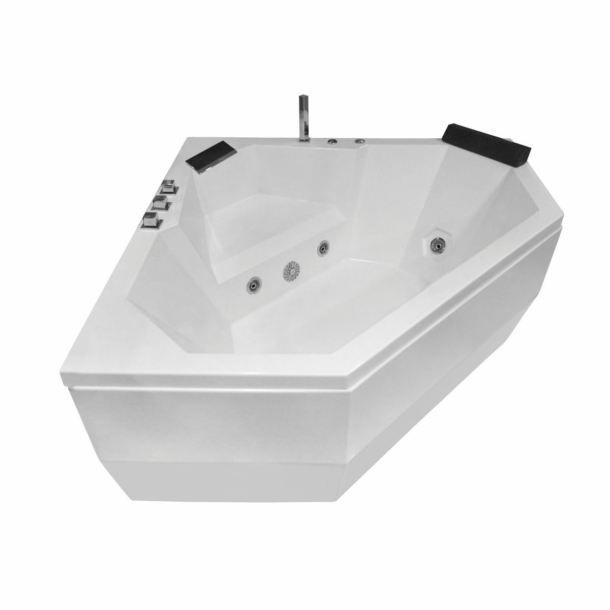 GENERICO - TINA HIDROMASAJE ESQUINERO MINIMALISTA 150X150