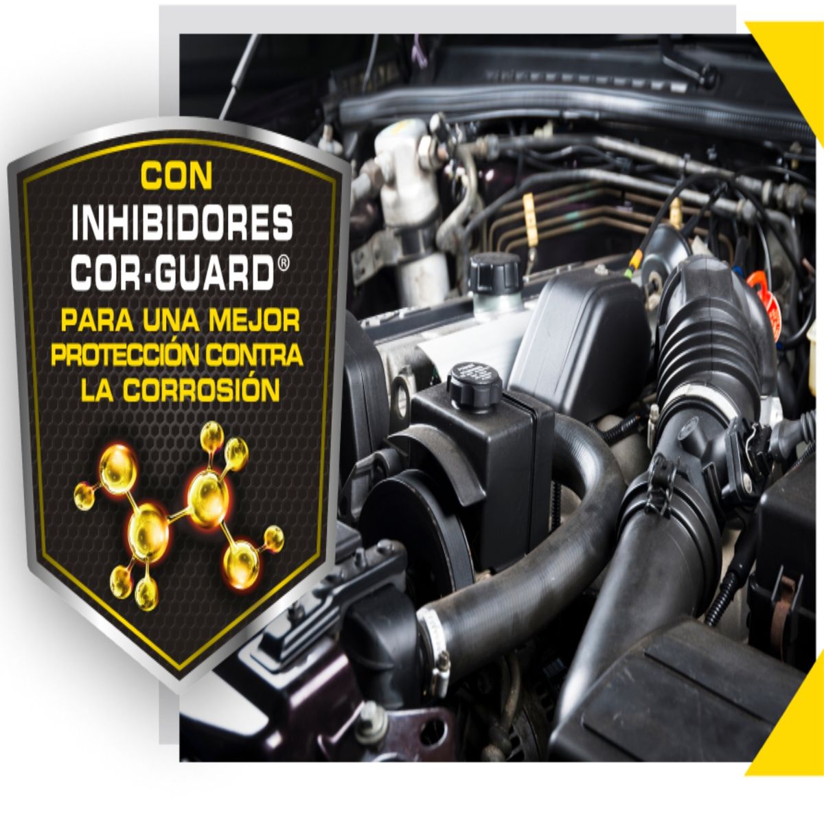 PRESTONE - Refrigerante anticongelante al 35% amarillo 1 gln.