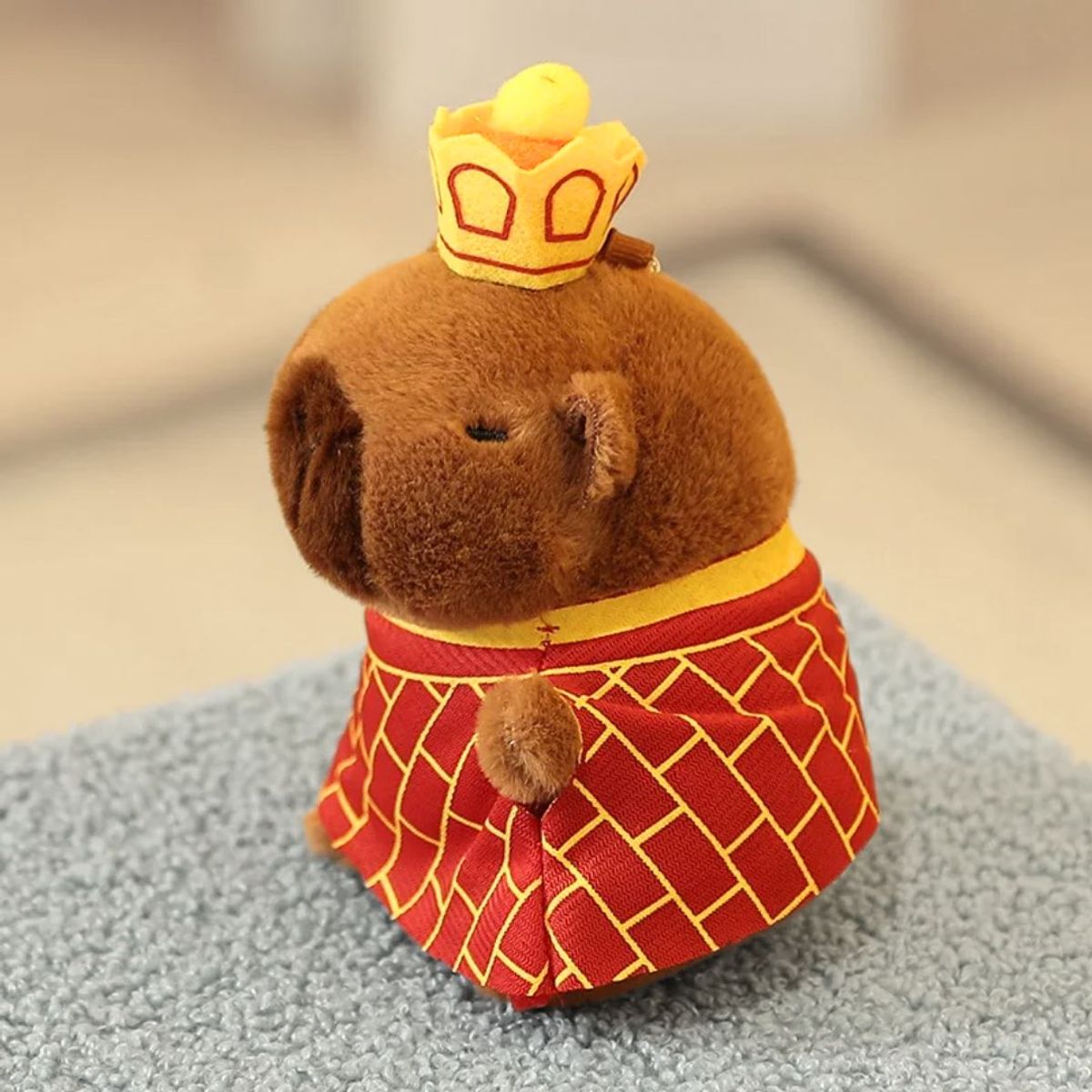 GENERICO - Llavero Capibara peluche 12cm