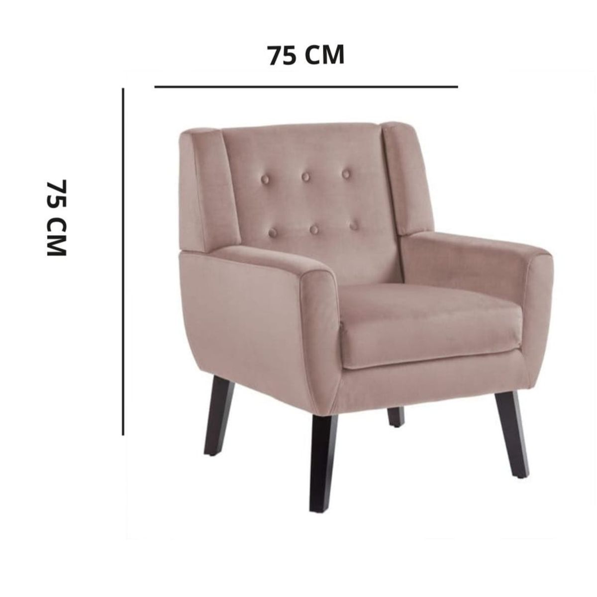 AMOBLART - Butaca Misty Estilo Vintage