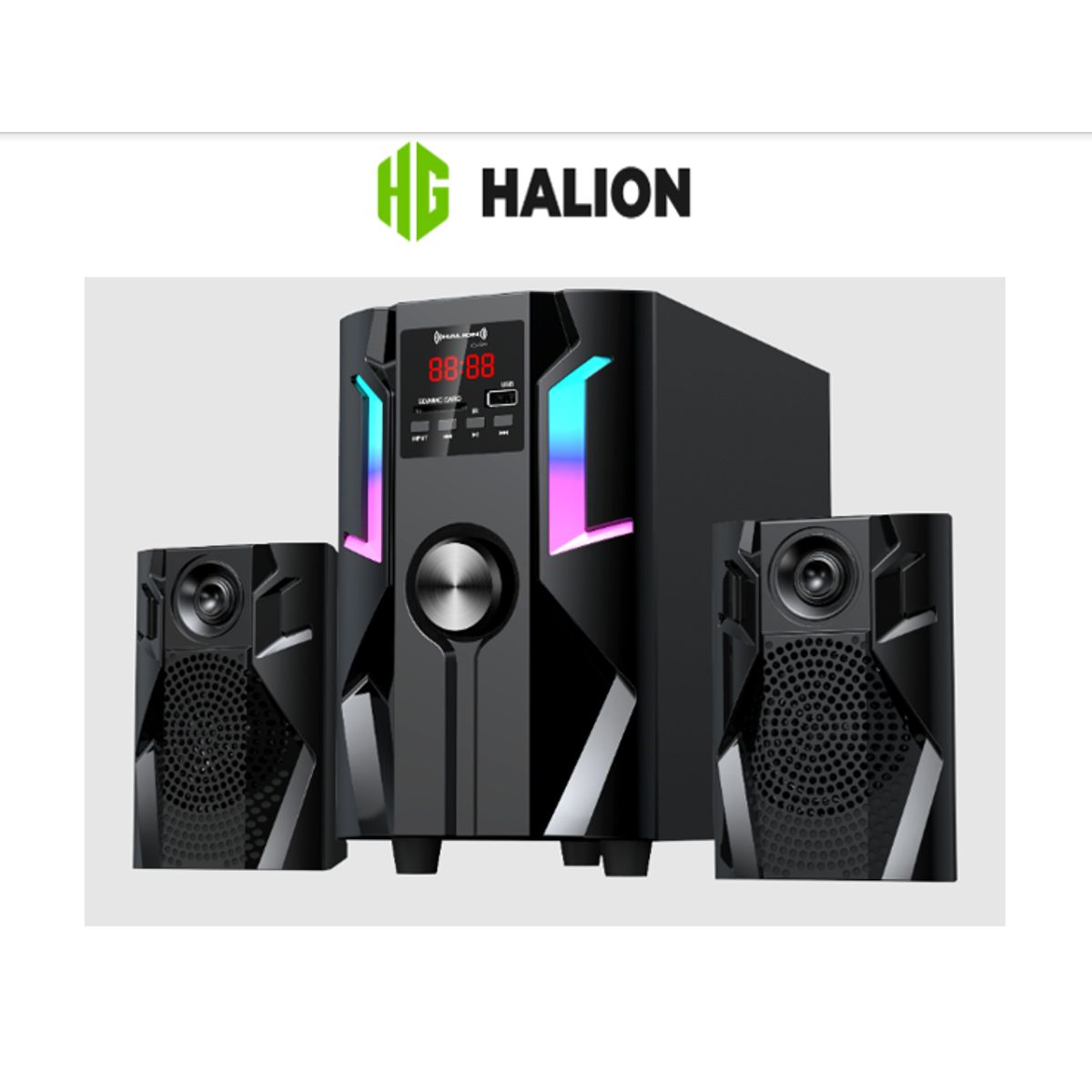 HALION - PARLANTE 2.1 CYCLON HA-K41 Power 80W HALION