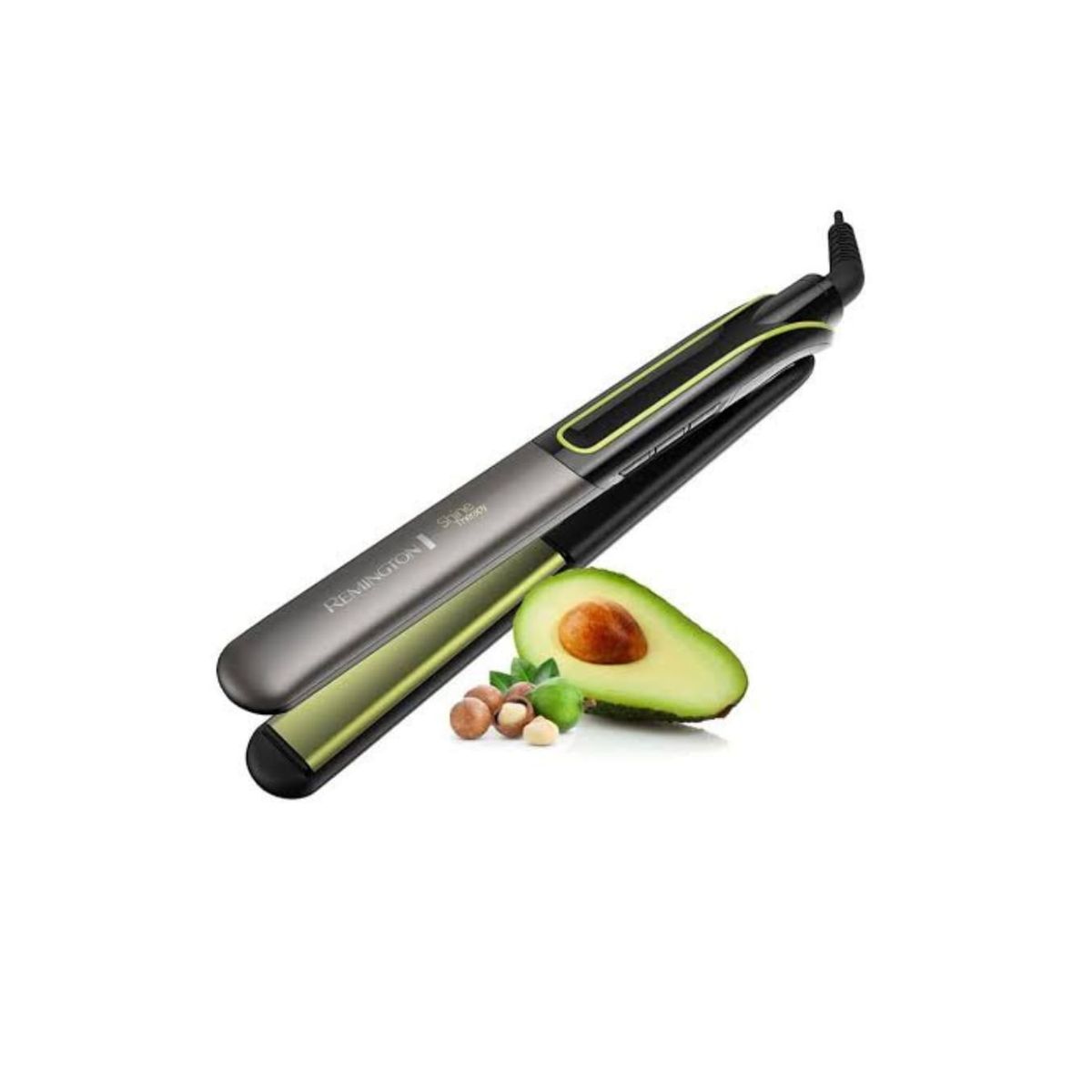 REMINGTON - PLANCHA ALISADORA REMIGTON S12A SHINE THERAPY AGUACATE CON MACADAMIA