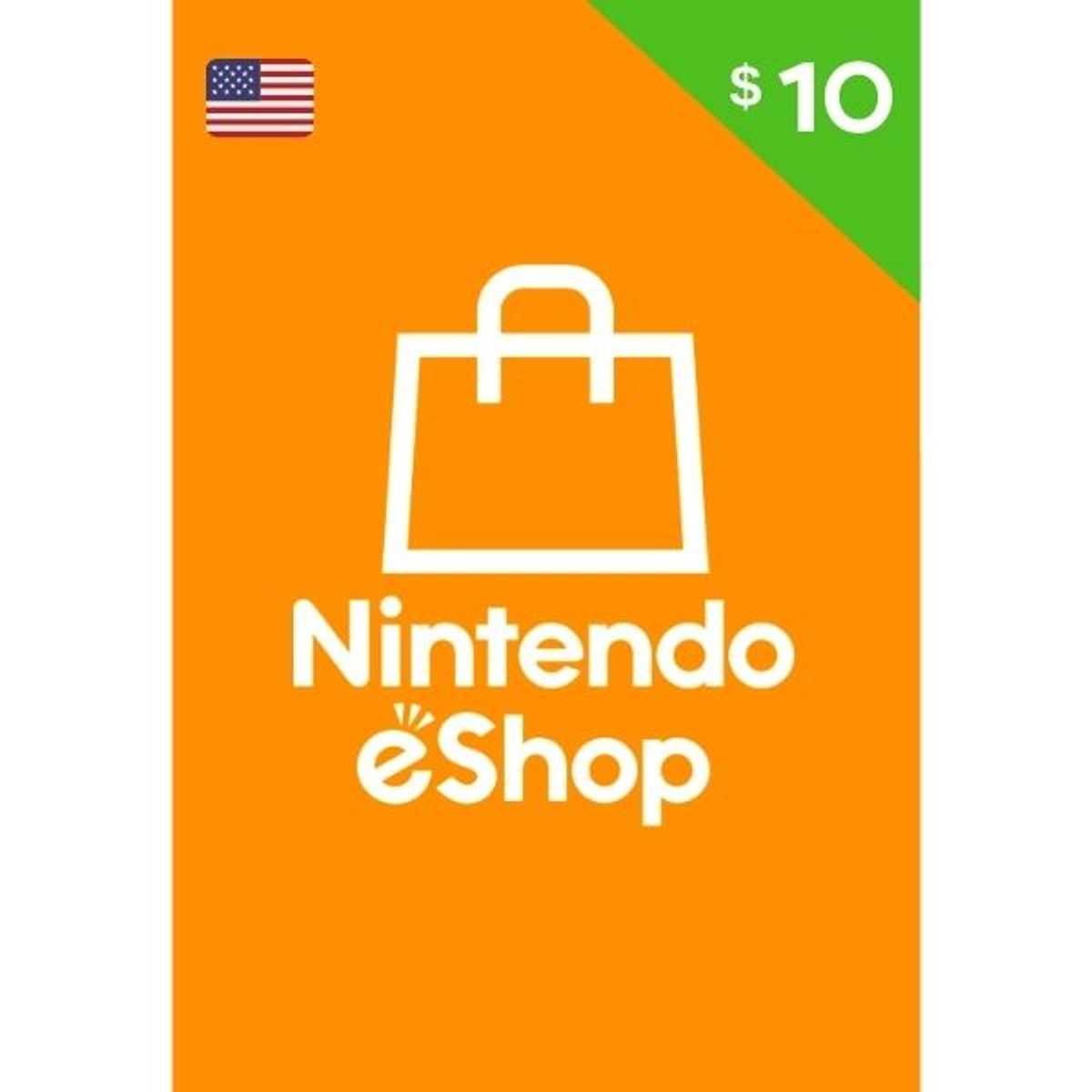 NINTENDO - Nintendo eShop Gift Card 10 USA Tarjeta Nintendo 10 Switch Digital