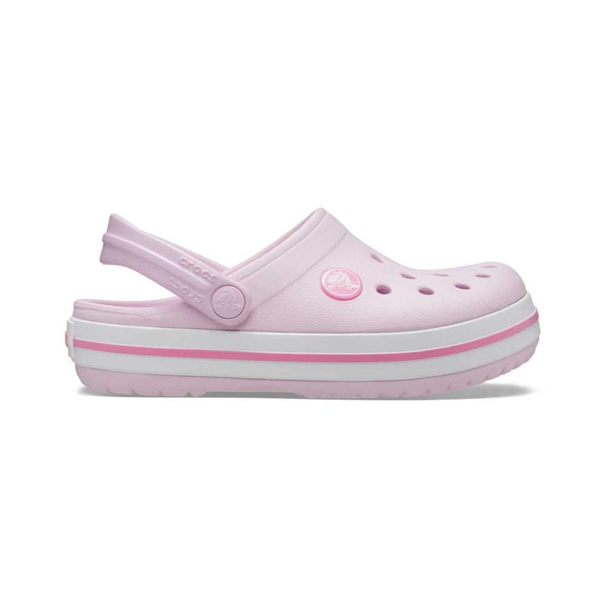 CROCS - Zuecos CROCS Crocband Clog T Ballerina Pink Niños