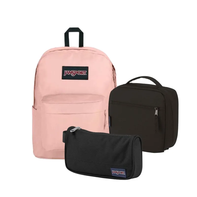 JANSPORT - Pack Mochila-Lonchera-Cartuchera