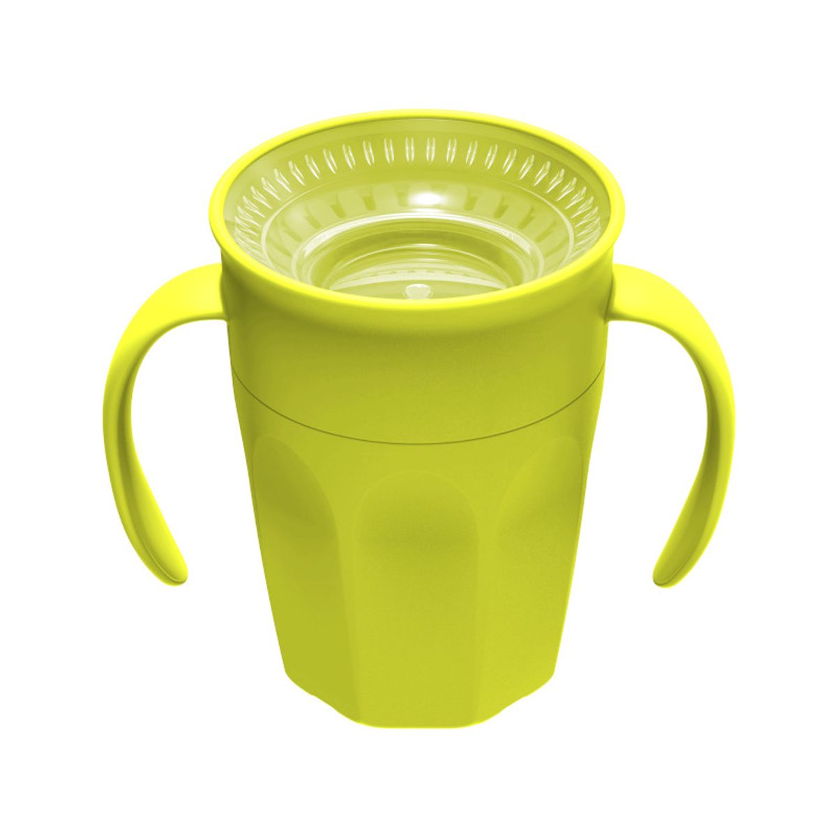 DR BROWNS - Cheers 360º Vaso de Transición 7oz con asas Verde