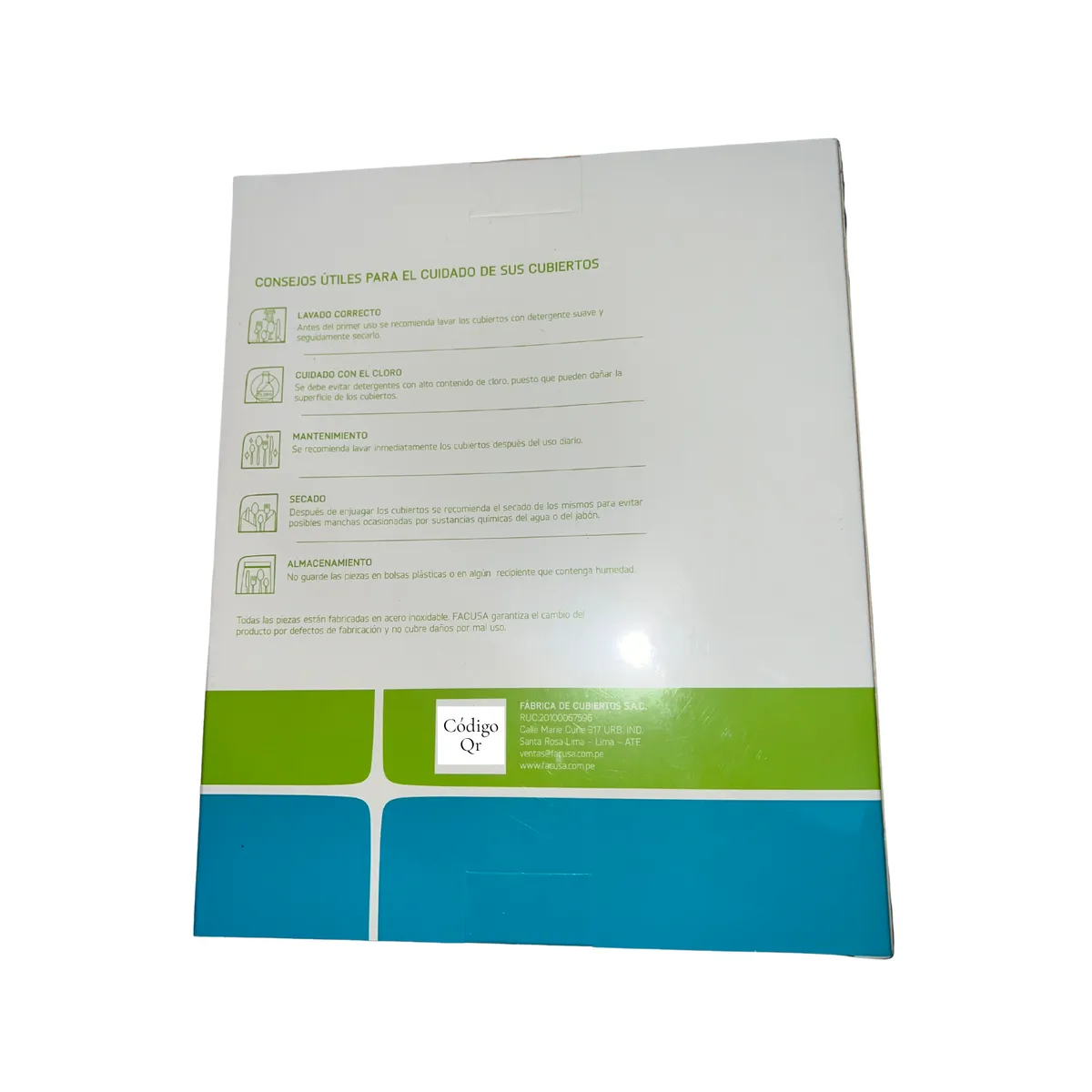 FACUSA - SET DE CUBIERTOS DE MESA X 16 PZAS