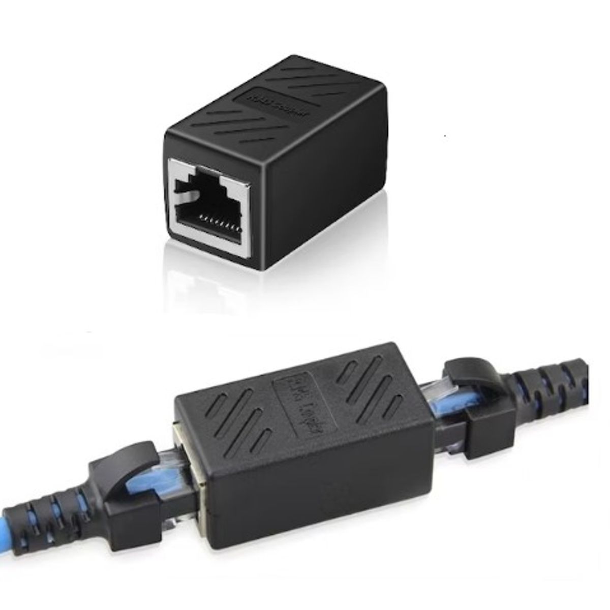 GENERICO - Empalme De Red Cables Utp Lan Rj45 Unión Cat5 Cat6 Internet