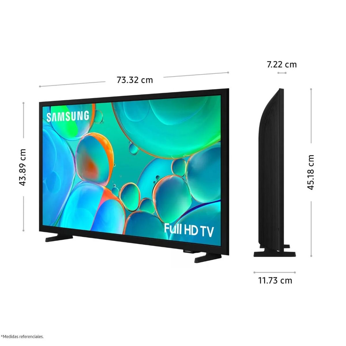 SAMSUNG - Televisor Samsung 32" HD Smart TV UN32H5000F - Nuevo 2025