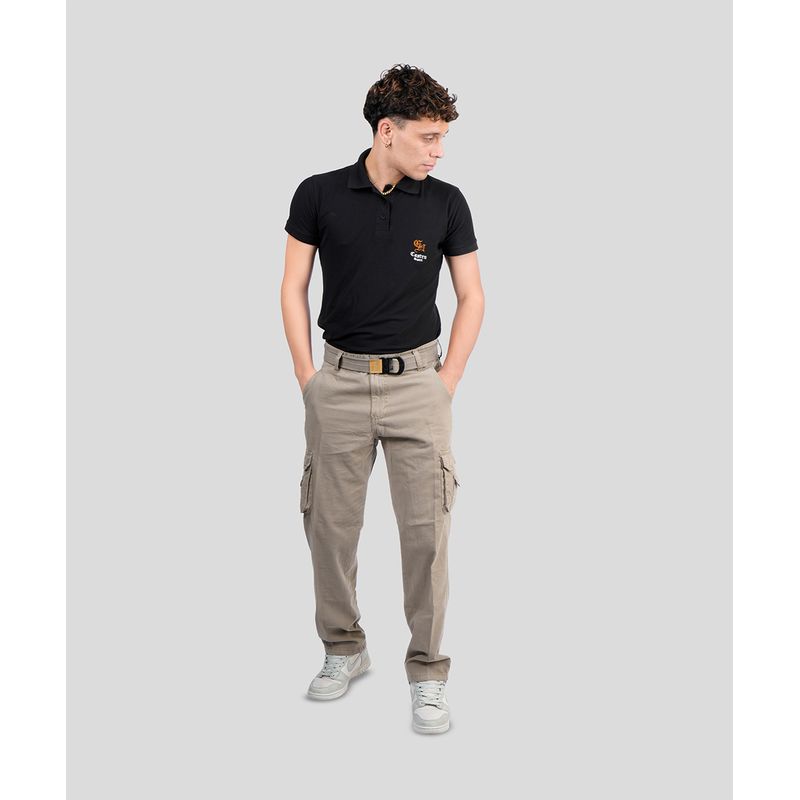 CH CASTRO SPORT - PANTALON DRILL CARGO REDWOOD 100% ALGODÓN RÍGIDO HOMBRE