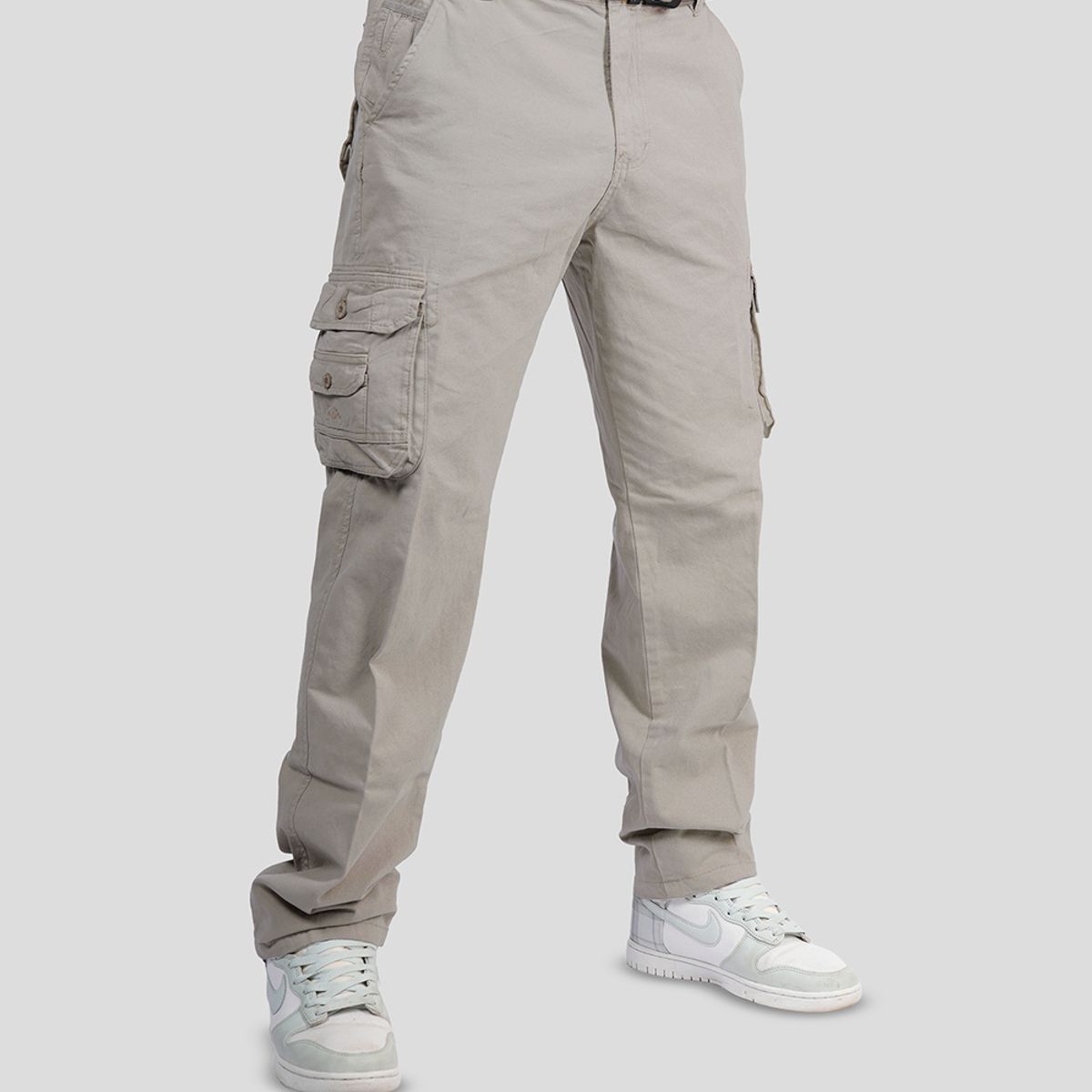 CH CASTRO SPORT - 7017 PANTALON DRILL CARGO REDWOOD 100% ALGODÓN RÍGIDO HOMBRE