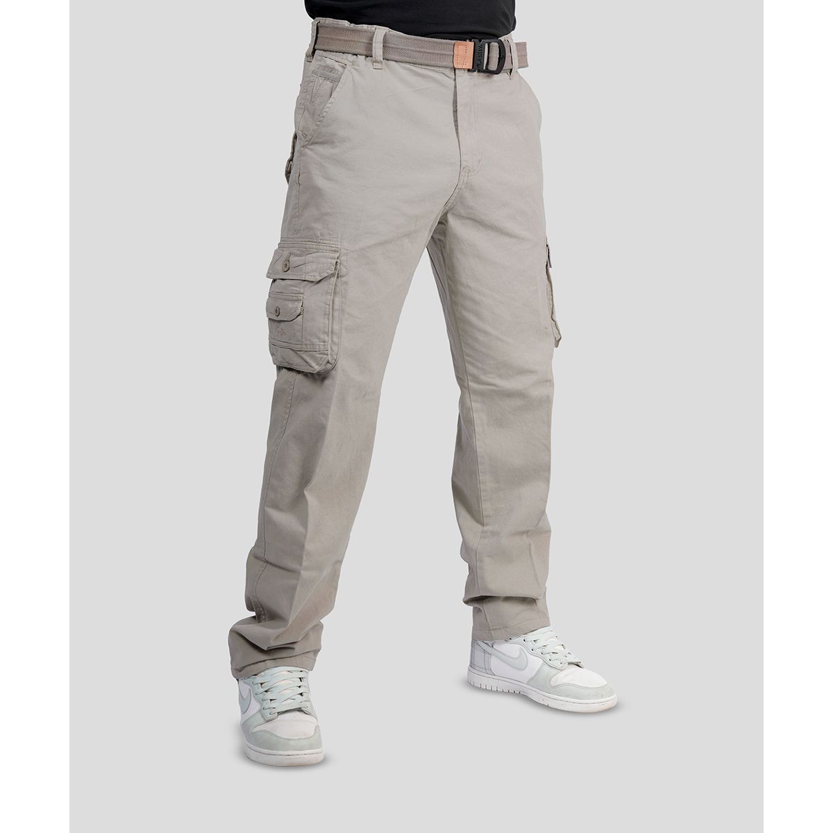 CH CASTRO SPORT - 7017 PANTALON DRILL CARGO REDWOOD 100% ALGODÓN RÍGIDO HOMBRE
