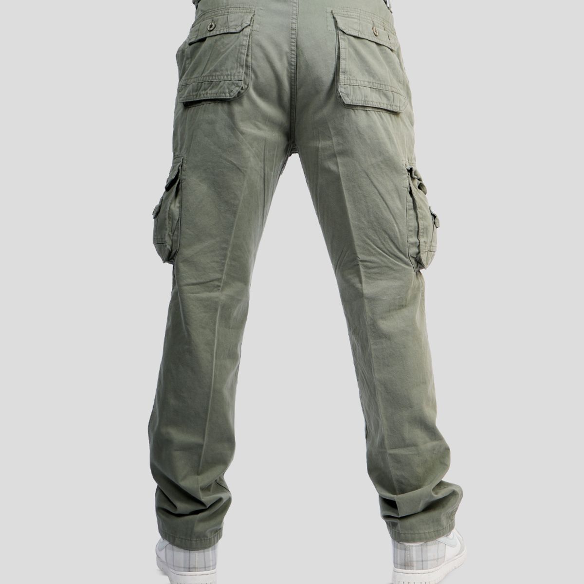 CH CASTRO SPORT - 7017 PANTALON DRILL CARGO REDWOOD 100% ALGODÓN RÍGIDO HOMBRE