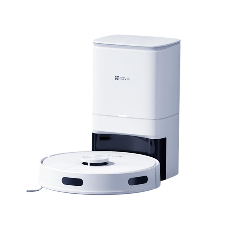 EZVIZ - Ezviz RE4 Plus Aspirador Tapeador Blanco LiDAR Autovaciado 4000 Pa 4L