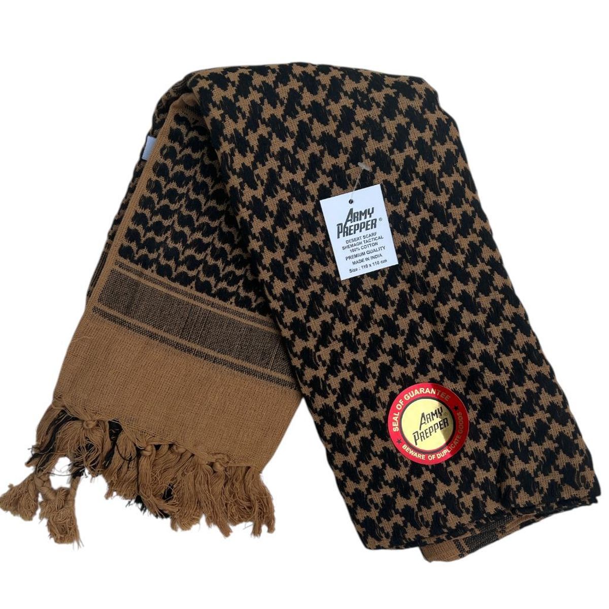 ARMY PREPPER - Bufanda Shemagh Multiproposito Modelo Classic Coyote