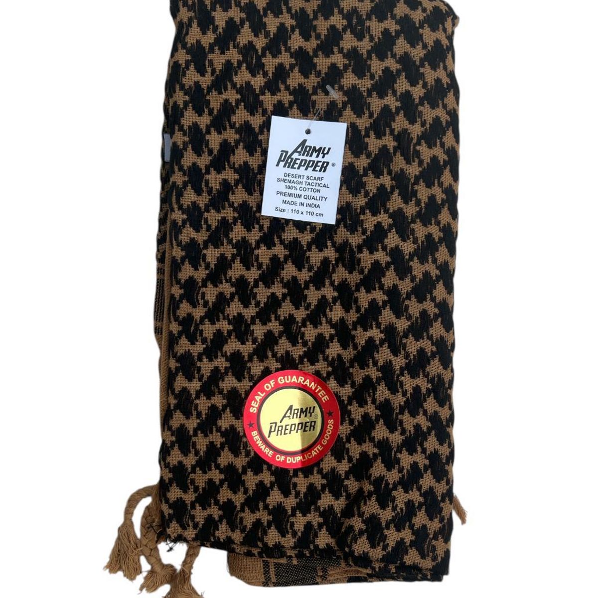 ARMY PREPPER - Bufanda Shemagh Multiproposito Modelo Classic Coyote